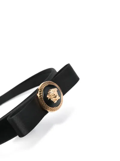 Versace Medusa Headband In Black