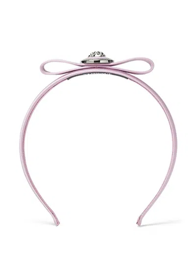 Versace Gianni Ribbon Headband In Multicolor