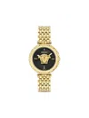 Versace Medusa Heritage 38mm In Gold