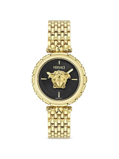 Versace Medusa Heritage Bracelet Watch In Brown