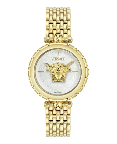 Versace Medusa Heritage Bracelet Watch In Gold