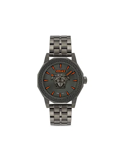 Versace Medusa Infinite 43mm In Grey