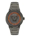 Versace Medusa Infinite Bracelet Watch In Black