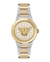 Versace Medusa Infinite Diamond Watch In Metallic