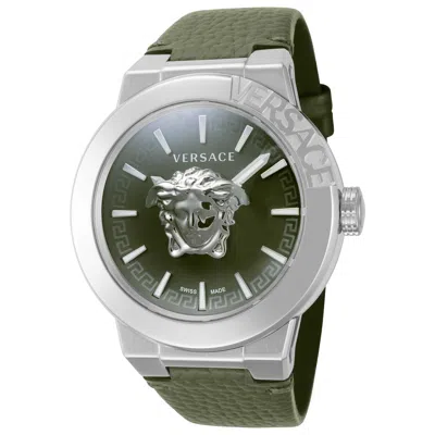 Versace Medusa Infinite Men's Watch In Green