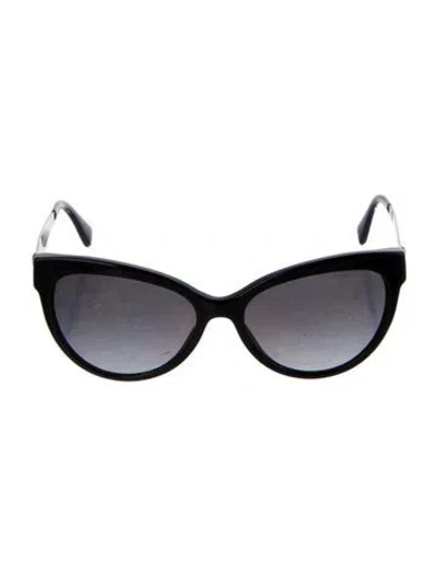 Pre-owned Versace Medusa Insignia Cat-eye Sunglasses In Multi