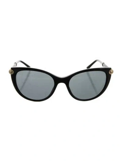 Pre-owned Versace Medusa Insignia Cat-eye Sunglasses In Multi