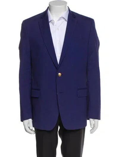 Pre-owned Versace Medusa Insignia Jacket In Blue