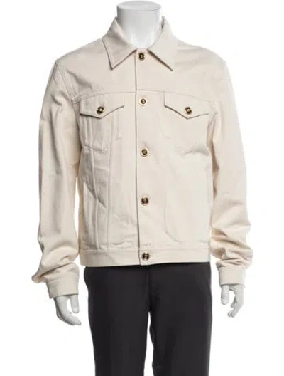 Pre-owned Versace Medusa Insignia Jacket In Neutrals