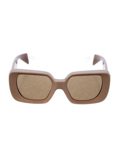 Pre-owned Versace Medusa Insignia Square Sunglasses In Multi