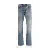 Versace Medusa Jeans In Gray