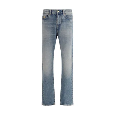 Versace Medusa Jeans In Gray