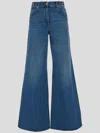 Versace La Medusa Jeans In Blumedio