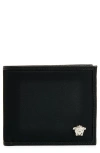 Versace Medusa Leather & Nylon Bifold Wallet