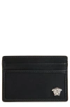 Versace Medusa Leather & Nylon Card Case