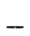 Versace La Medusa Leather Belt Man Belt Black Size 39.5 Calfskin In Black
