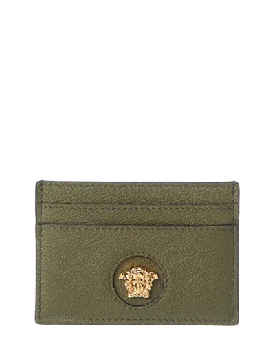 VERSACE MEDUSA LEATHER CARD HOLDER