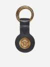 VERSACE MEDUSA LEATHER KEYCHAIN