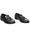 Versace Medusa Leather Loafer (authentic Pre-loved) In Black