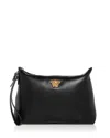 Versace Medusa Leather Pouch In Black