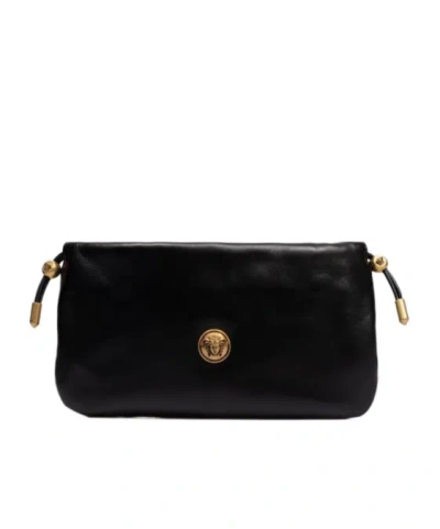 VERSACE MEDUSA LOGO SHOULDER BAG