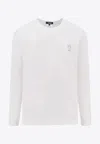 Versace Medusa Long-sleeved Undershirt In White