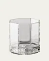 Versace Medusa Lumiere Double Old-fashioned Glasses, Set Of 2 In Gray