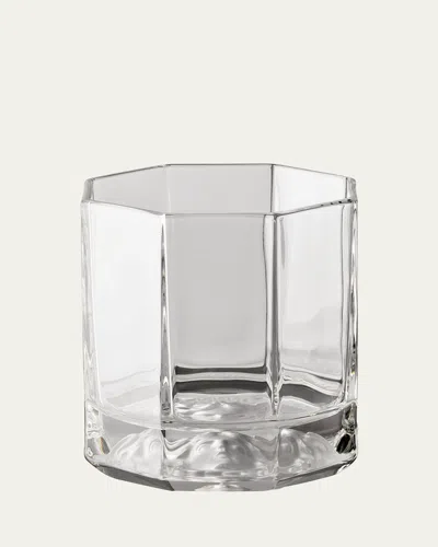 Versace Medusa Lumiere Double Old-fashioned Glasses, Set Of 2 In Gray