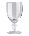 VERSACE MEDUSA LUMIERE SHORT STEM CLEAR WATER GOBLETS, SET OF 2