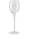Versace Medusa Lumiere Wine Glass In Neutrals