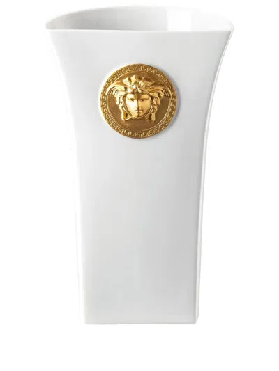 Versace Medusa Madness Vase (26cm) In White