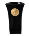Versace Medusa Madness Vase In Black - 13.5"