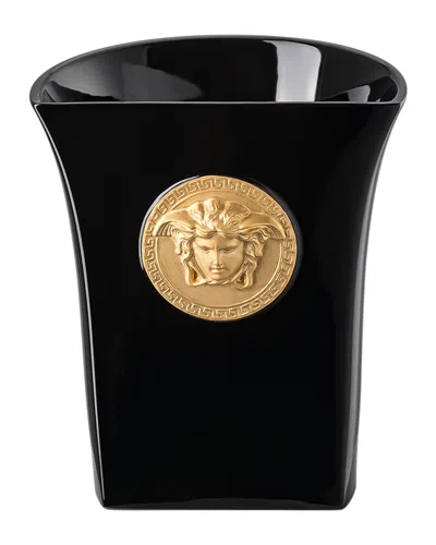 Versace Medusa Madness Vase In Black - 7"