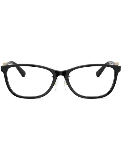 Versace Medusa Medallion Glasses In Black