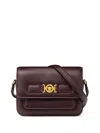 Versace Medusa Messenger Bag In Brown