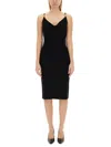 Versace La Medusa Midi Dress