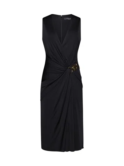 VERSACE MEDUSA MIDI DRESS