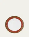 Versace Medusa Modern Dinner Plate In Red