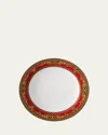 Versace Medusa Modern Dinner Plate In Red