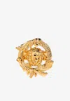 Versace Medusa Motif Barocco Ring In Gold