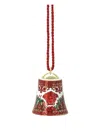 Versace Medusa-motif Bell (5.6cm) In Red