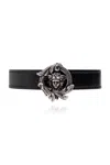Versace Medusa-motif Bracelet In Black