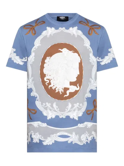 VERSACE MEDUSA-MOTIF T-SHIRT