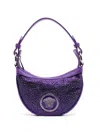 Versace Medusa-motif Tote Bag In Violett