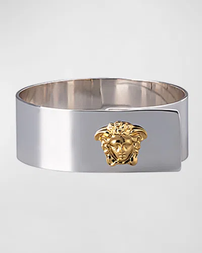 Versace Medusa Napkin Ring In Gold 2