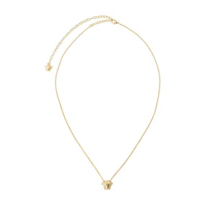 Versace Medusa Necklace In Gold