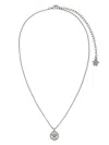 Versace 'medusa' Necklace In Black  