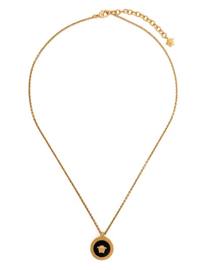 Versace 'medusa' Necklace In Gold