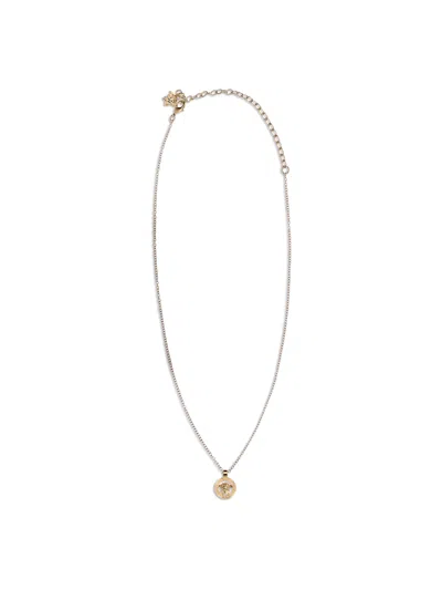 Versace Medusa Necklace In Gold