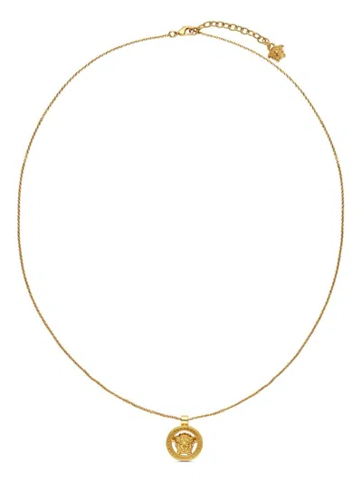 Versace 'medusa' Necklace In Gold